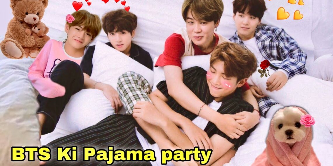 BTS Ki Pajama Party 🥳 // Hindi dubbing