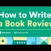 How To Present and Write Book Review l HINDI URDU – Thought Share