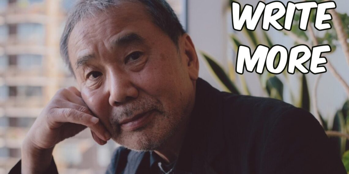 Haruki Murakami On How Much You Should Write Per Day