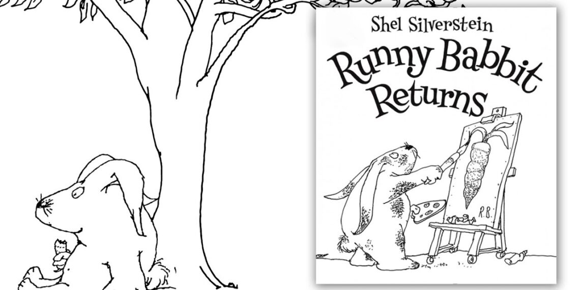 Shel Silverstein’s RUNNY BABBIT RETURNS | Book Trailer | Playful Poetry!