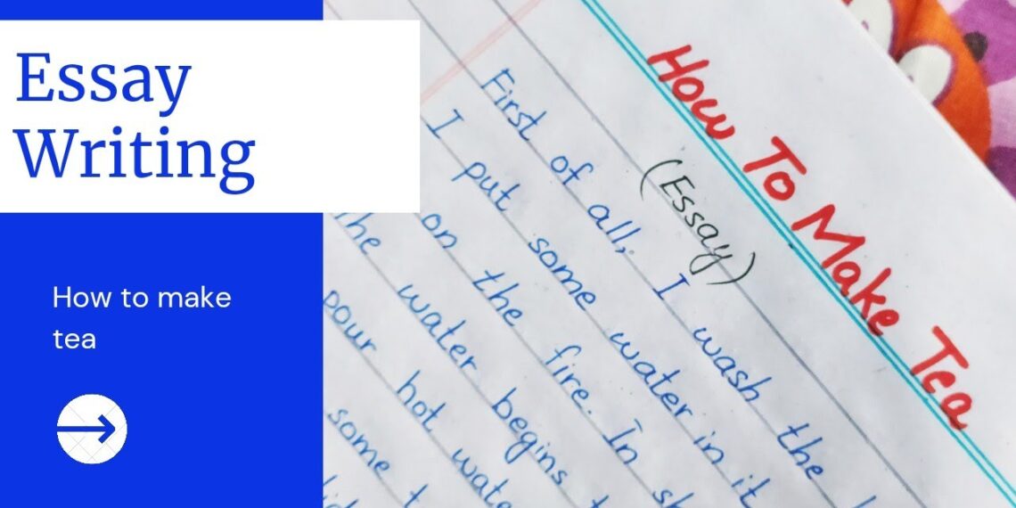 Short Essay on How To Make Tea | Easy Essay Writing @smartbrain121