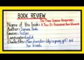 book review writing|how to write a book review in english book review writing|how to write a book review in english