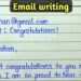 Format of email writing 2023 || Email writing format