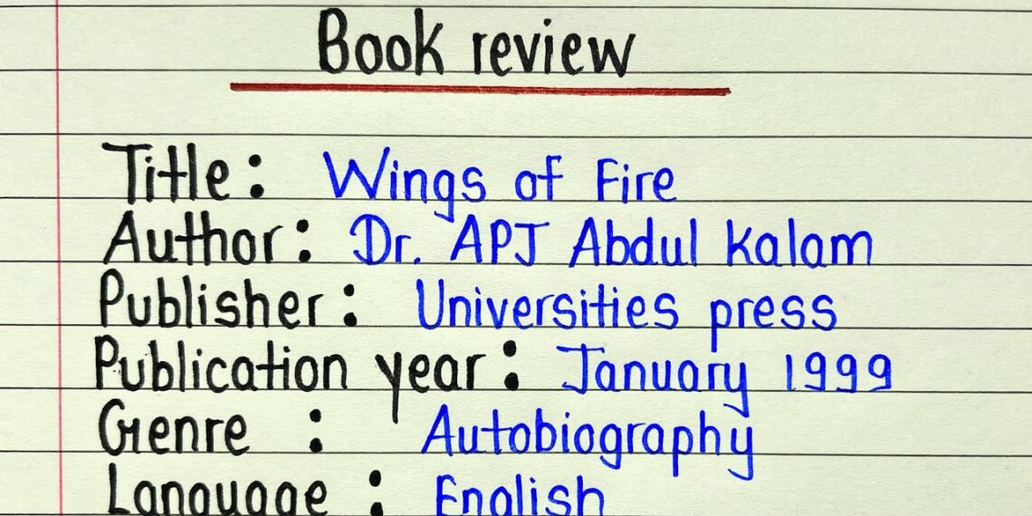 Book review writing- Wings of fire//How to write a book review in english//Non fiction book review Book review writing- Wings of fire//How to write a book review in english//Non fiction book review