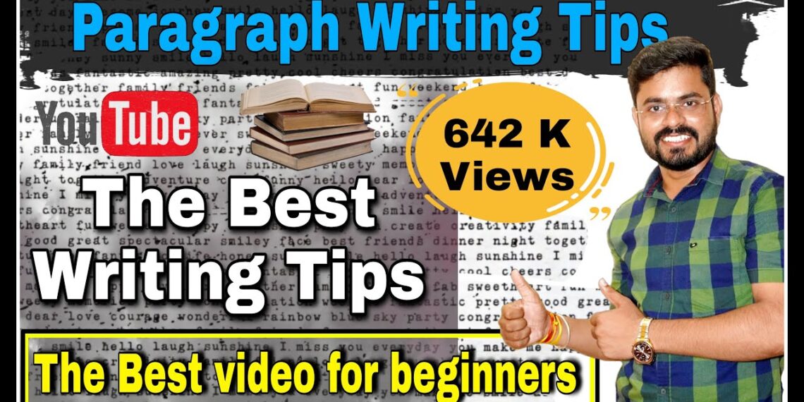 Paragraph Writing in English// How to write a paragraph// Best tips to write a paragraph