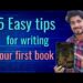 5 Basic book writing tips/book kaise likhe/how to write a book