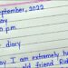 How to write diary writing 2024 || Diary entry on meeting an old friend