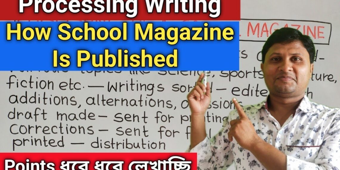 Processing Writing||How to write a Processing||Paragraph Writing||Publication of a School Magazine Processing Writing||How to write a Processing||Paragraph Writing||Publication of a School Magazine
