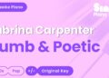 Sabrina Carpenter – Dumb & Poetic (Piano Karaoke)