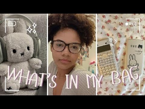 ૮꒰ ˶• ༝ •˶꒱ა ♡ what’s in my schoolbag BACK TO SCHOOL 2024 sophomore yr | bag tour and a yap session