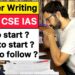 Answer Writing for UPSC CSE