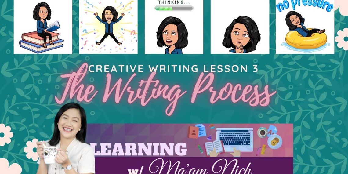 Creative Writing | Lesson 3 | The Writing Process | Ma’am Nich | w/ Audio