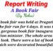 A Book Fair Report Writing in English || Write A Report On a Book Fair || @NehanilArtclasses