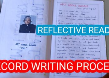 REFLECTIVE READING RECORD WRITING PROCESS | Reflective Reading Record Process B.ed Record Writing