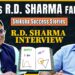 RD Sharma Interview: What makes his maths 📚 books special | RD Sharma in Real Life | Part 1