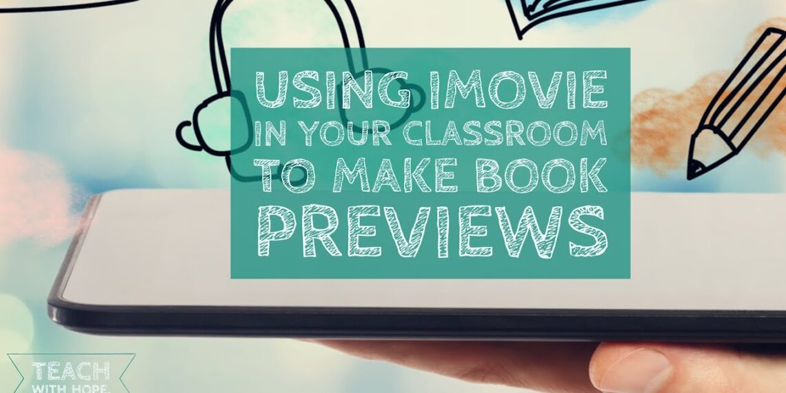 How to create book trailers using iMovie in your classroom!