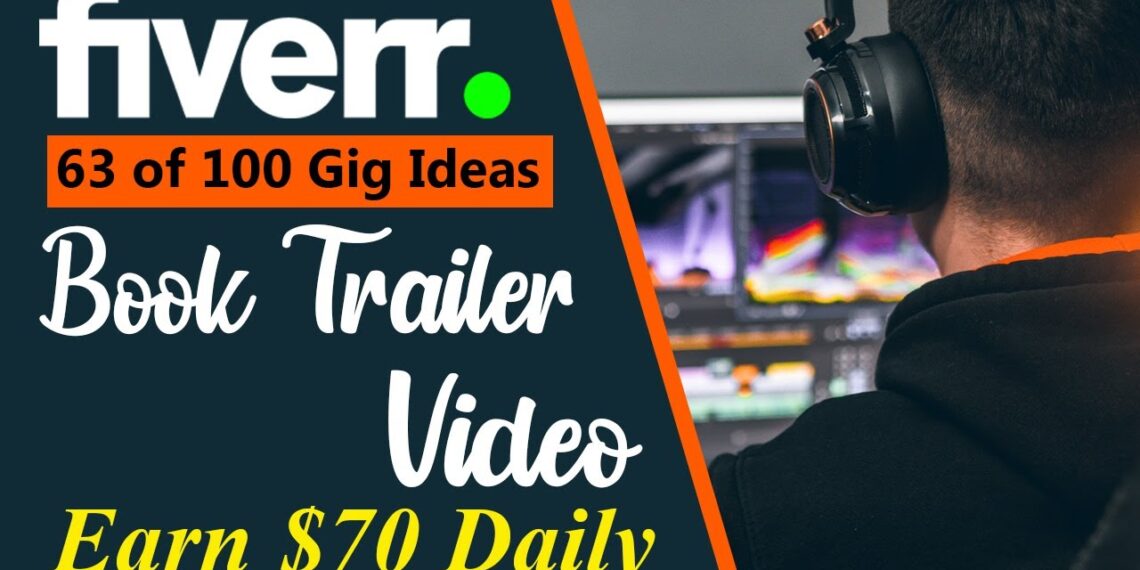 Gig # 63 of 200 Fiverr Gig Ideas (Book Trailers) by faizan tech 2.0