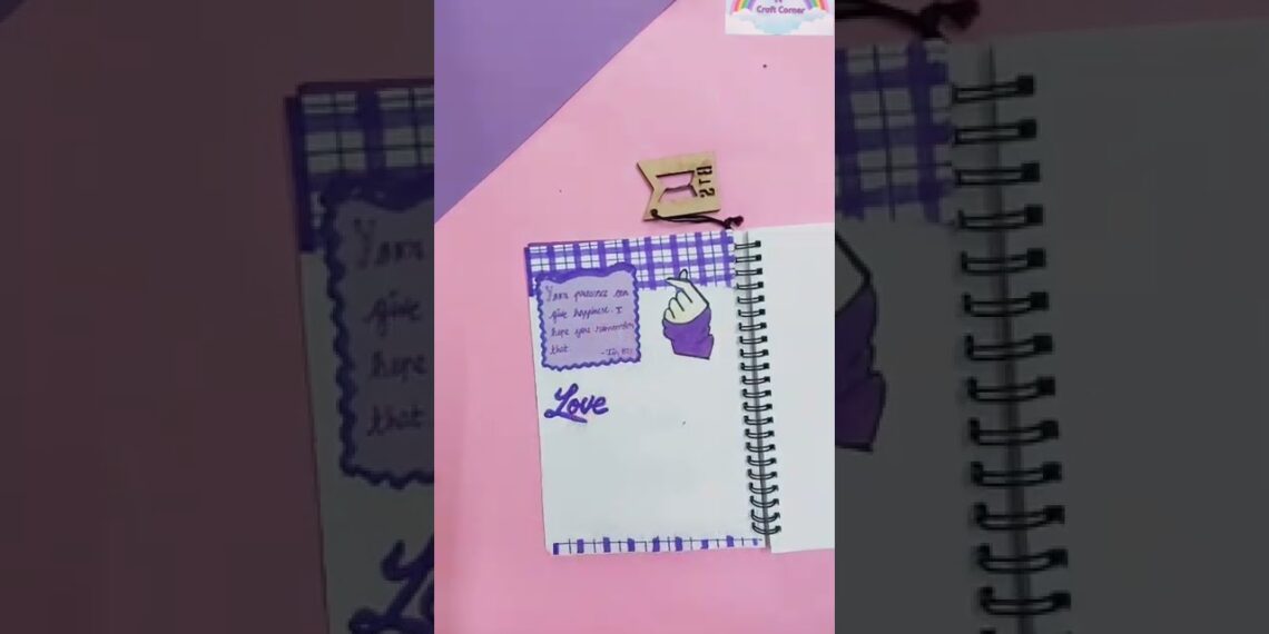 Bts journal without pictures💜|Who’s your bias in bts?🙃|Purple journal #bts #army