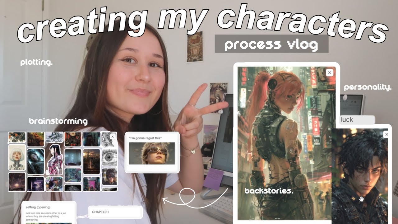how to write main characters 🎱💠my brainstorming process + tips (creating my new oc’s) vlog how to write main characters 🎱💠my brainstorming process + tips (creating my new oc’s) vlog