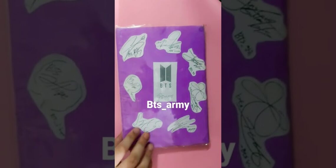 BTS journal part 1 💜💜