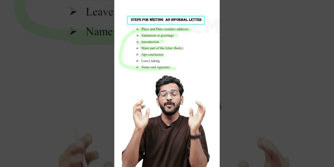 5 മാർക്കിന്റെ Letter Writing !!