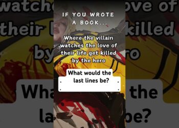 If you wrote a book… what would the last lines be?