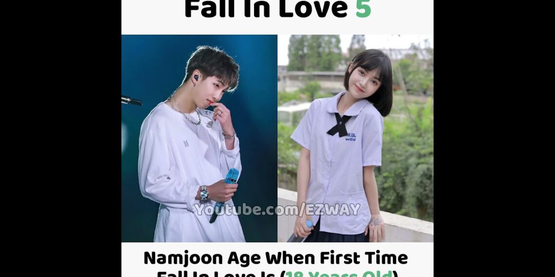BTS Members Age First Time Fall In Love With Girls! 😮😱 BTS Members Age First Time Fall In Love With Girls! 😮😱