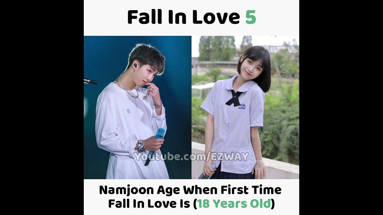 BTS Members Age First Time Fall In Love With Girls! 😮😱 BTS Members Age First Time Fall In Love With Girls! 😮😱