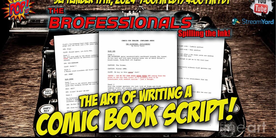 The Art of Writing a Comic Book Script!