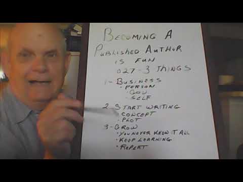 Episode 027 Becoming a Published Author is Fun 3 Things Episode 027 Becoming a Published Author is Fun 3 Things