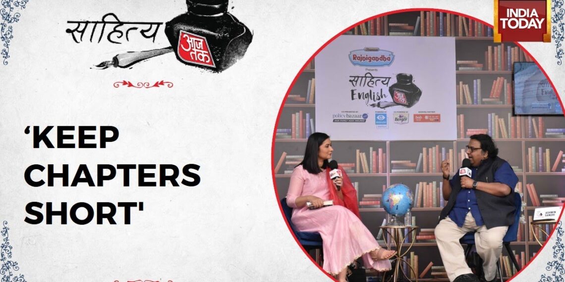 Author Ashwin Sanghi Gives Important Tips To Beginners On Writing A Book | Sahitya Aaj Tak 2022