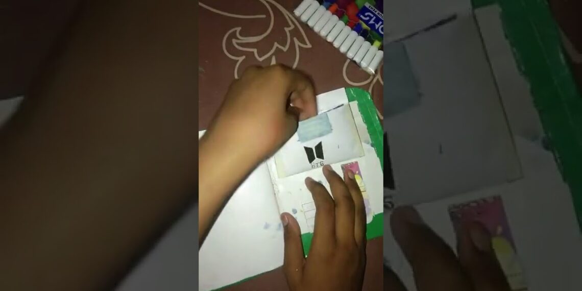 hand make bts note book