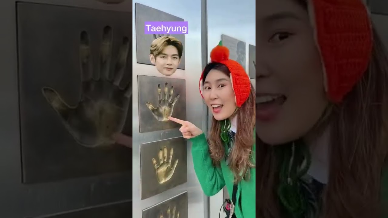 Hand Challenge: BTS vs Emma Unnie 💜👋 #bts #hand