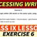 His First Flight Class 9 Exercise 6| Processing Writing On Water Cycle