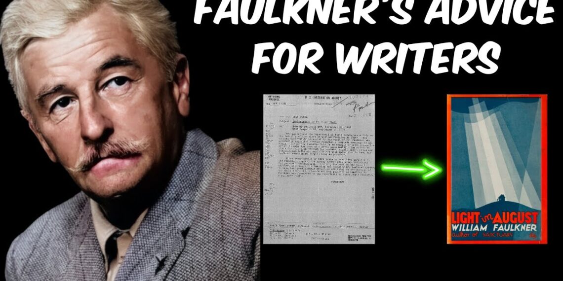 William Faulkner on How to Become a Great Novelist