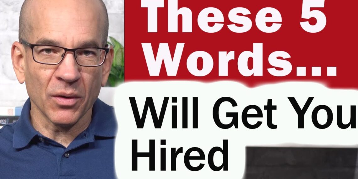 Sure-Fire Interview Closing Statement – 5 magic words to landing the job