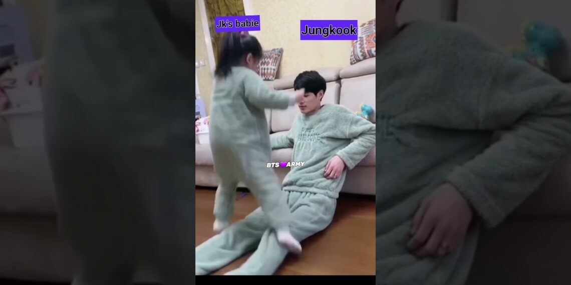 BTS IMAGINE: Jk wants to exercise but babie wants to play😂#btsff #btsimagines #btsreaction