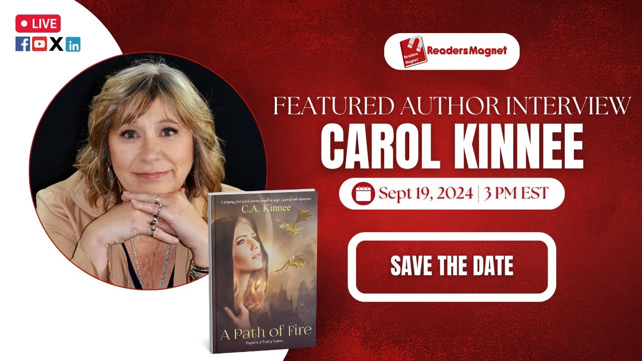 ReadersMagnet | Author Interview with Carol Kinnee ReadersMagnet | Author Interview with Carol Kinnee