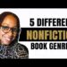 📚 5 Nonfiction Book Genres to Consider Before Writing Your First Book | Nailah Harvey