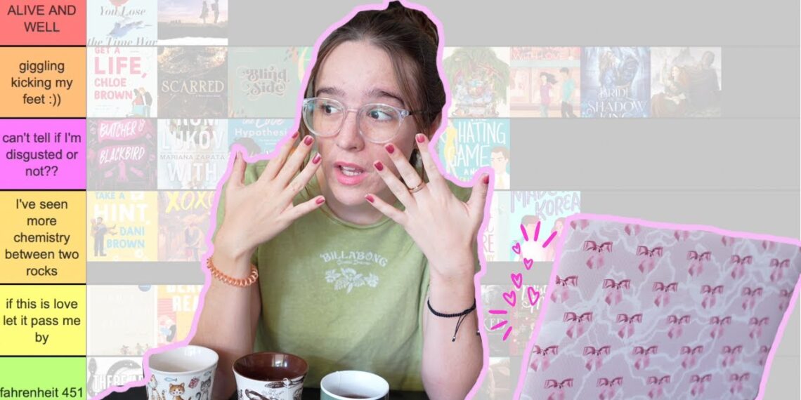 tier ranking every romance book i’ve ever read 💘30+ book rants/reviews