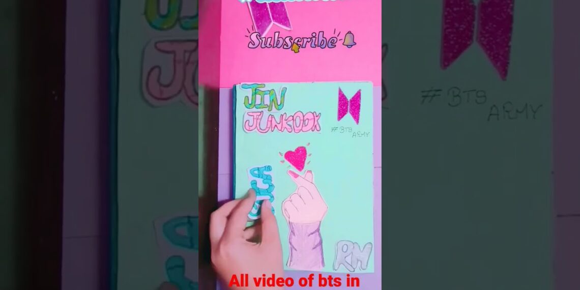 bts book cover #write name bts # 7day bts challenge day-7