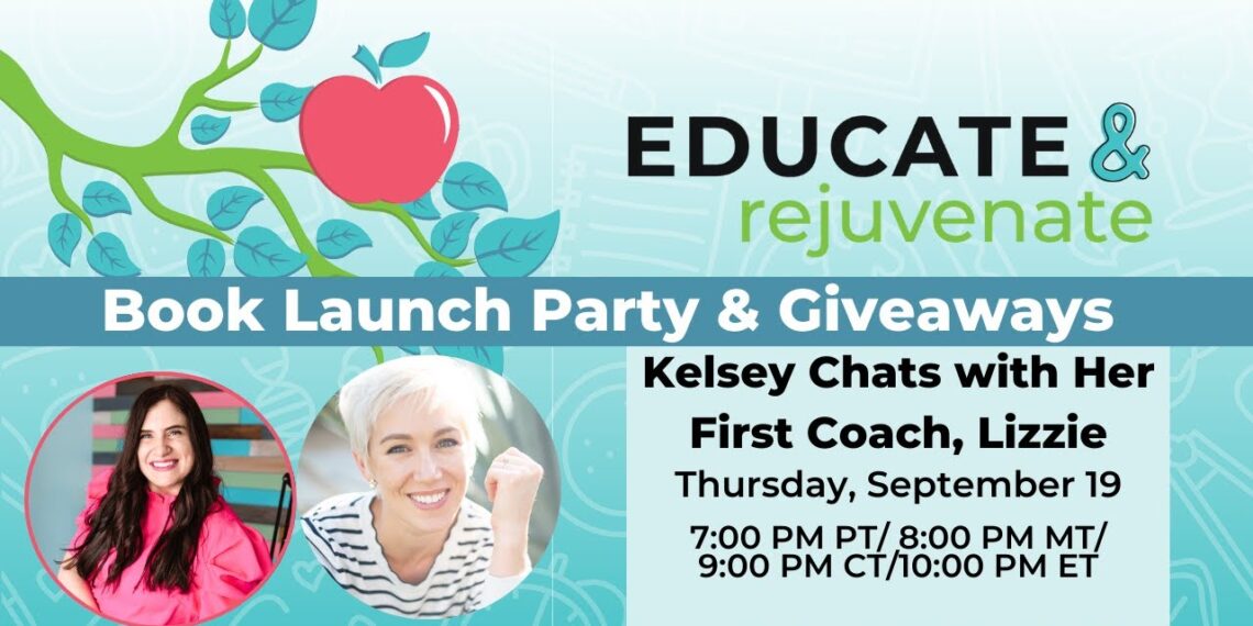 Kelsey Chats with Her First Coach about “Educate & Rejuvenate” Book Launch
