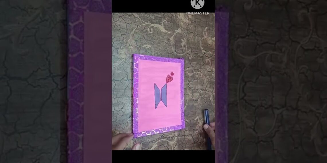 #BTS BOOK DECOR#BTS ARMY#ARTO CRAFTY#SHORTS#YOUTUBE SHORTS#GAURAV