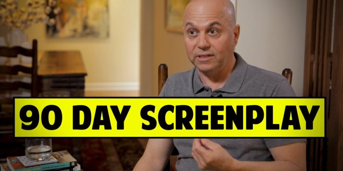 The 90 Day Screenplay: From Concept To Polish – Alan Watt [FULL INTERVIEW]