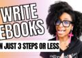 HOW TO WRITE A BOOK | 3 Steps ANY Writer Can Use To Get Their First Book Done FAST | Writing Tips HOW TO WRITE A BOOK | 3 Steps ANY Writer Can Use To Get Their First Book Done FAST | Writing Tips
