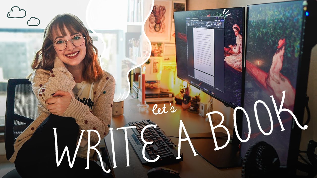 Let’s start writing a new novel! 👀🖋️🎪 a cozy, productive vlog