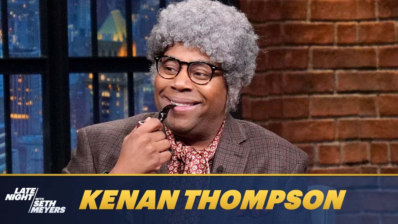 Kenan Thompson Does an Interview as Science Fiction Writer Pernice Lafonk Kenan Thompson Does an Interview as Science Fiction Writer Pernice Lafonk