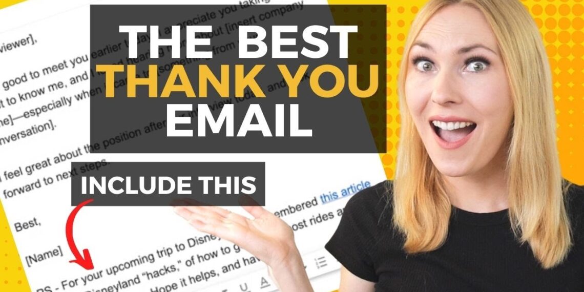 Thank You Email After Interview 3 Step Template [With Subject Line & Example!]
