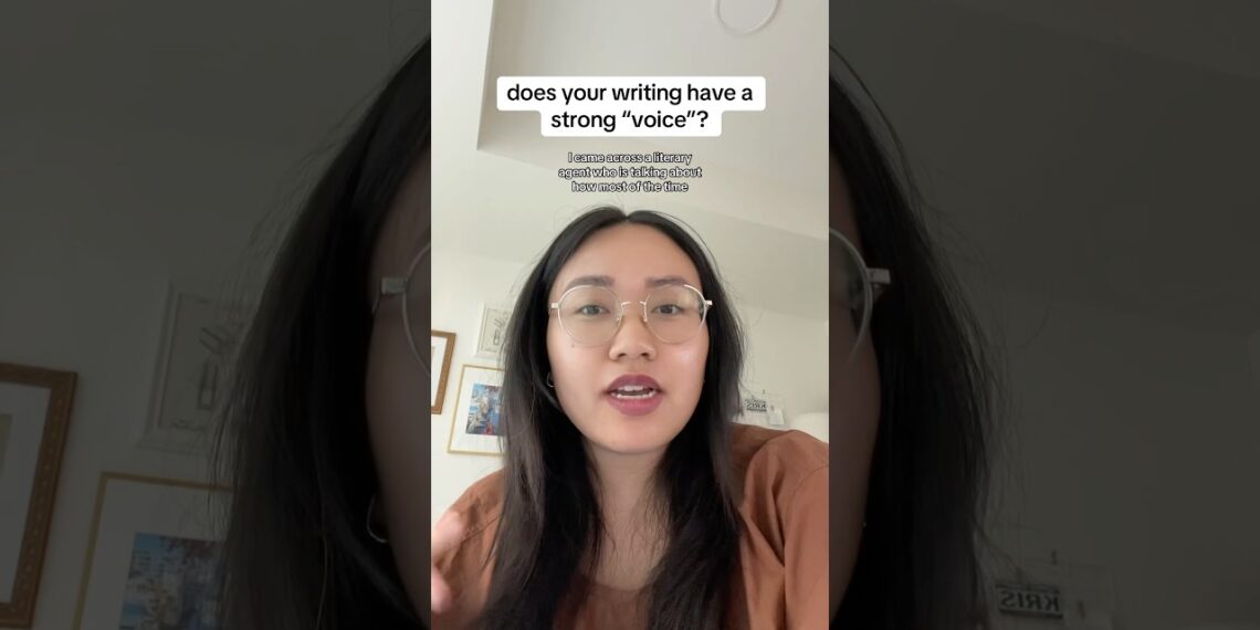 what is “voice” #writing