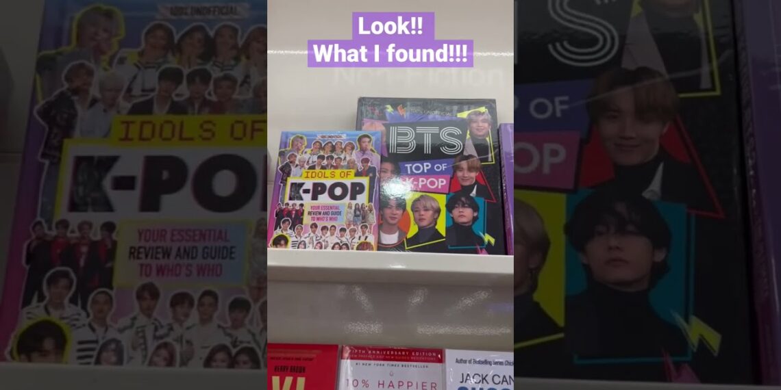 BTS book at POPULAR book store #bts #btsshorts #btsarmy #books #idol